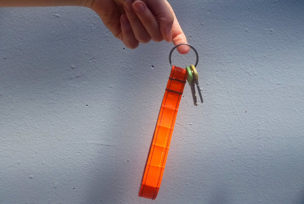 Branded Reflective Key Rings reflective KEY RING – swrve