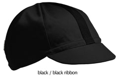black 4-PANEL cotton CAP