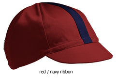 red 4-PANEL cotton CAP