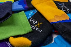 pile of swrve x the Collaborationist socks