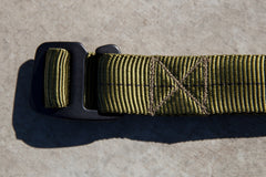 flat shot of the belt in overnight campout