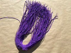 flat shot of our mask color cord in purple