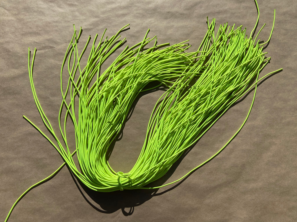 flat shot of our mask color cord in highlighter