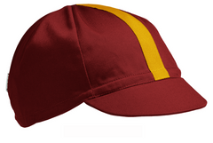 red 4-PANEL cotton CAP