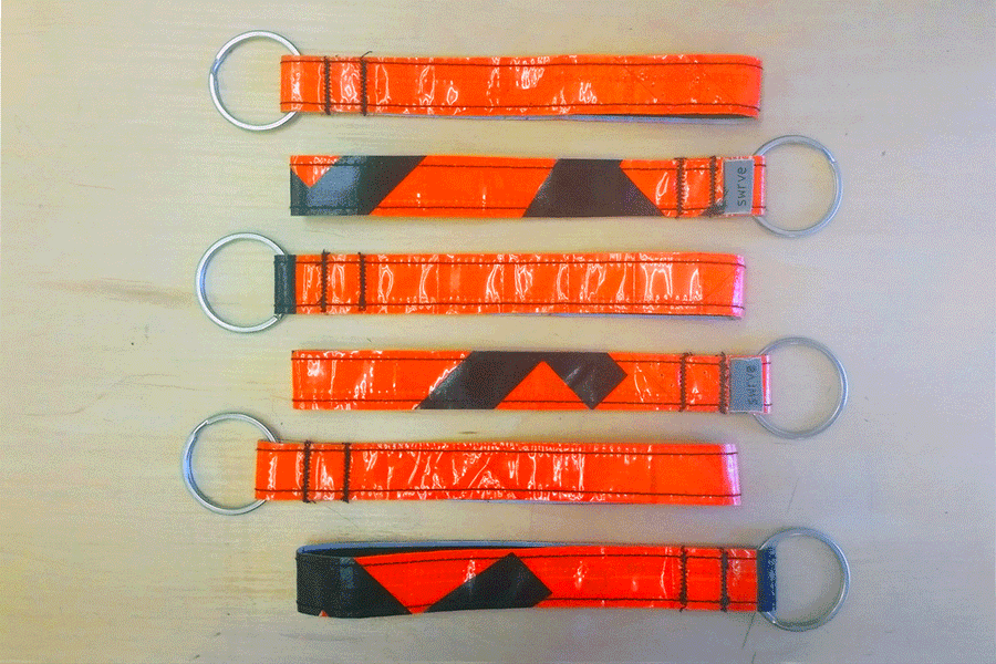 Branded Reflective Key Rings reflective KEY RING – swrve