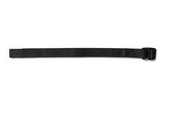 flat shot of the belt in ninja black