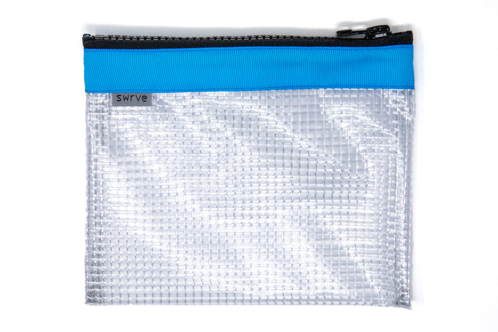 PVC Tool Storage Bag Transparent Zippered Dustproof Large Capacity